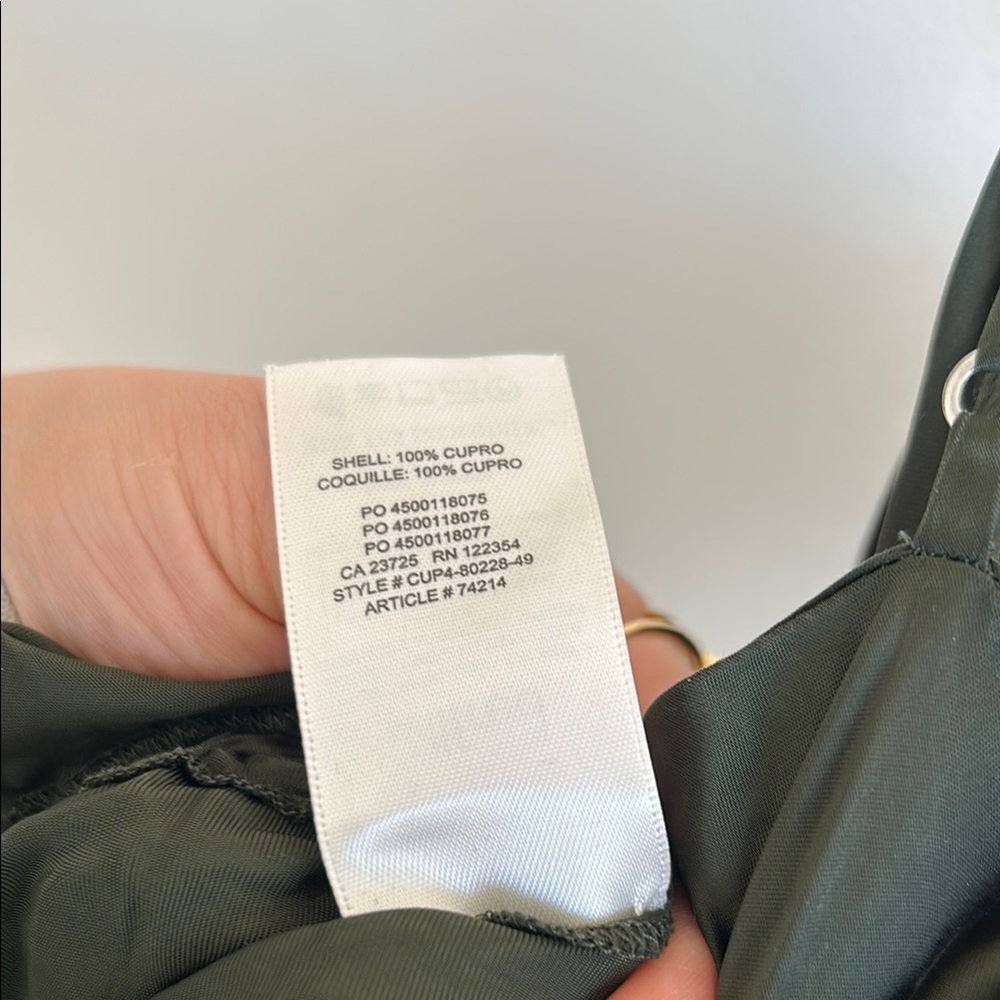 Aritzia Wilfred Only Ruched Slip Dress | Size XXS - Picture 8 of 8